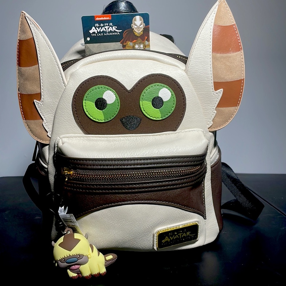 Momo Mini Backpack + Appa Figural Bag Clip - Avatar the Last Airbender 🌀